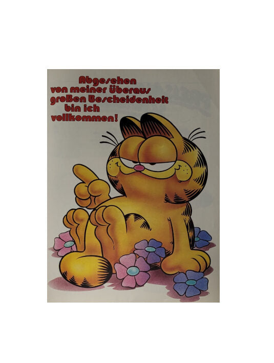 Comic Garfield Magazin Bavaria Comic Verlag 1986 Band 9
