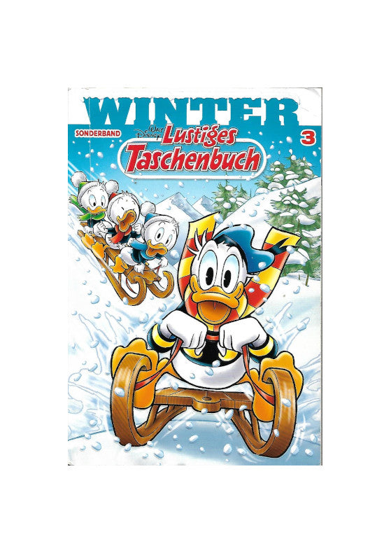 Comic LTB Sonderband - Winter Band 3 gebrauchter Zustand - leichte Gebrauchsspuren wie besto0ene Ecken und Kanten, sonst gut - volle Schlittenfahrt voraus....mit 16 flotten Wintergeschichten aus Entenhausen