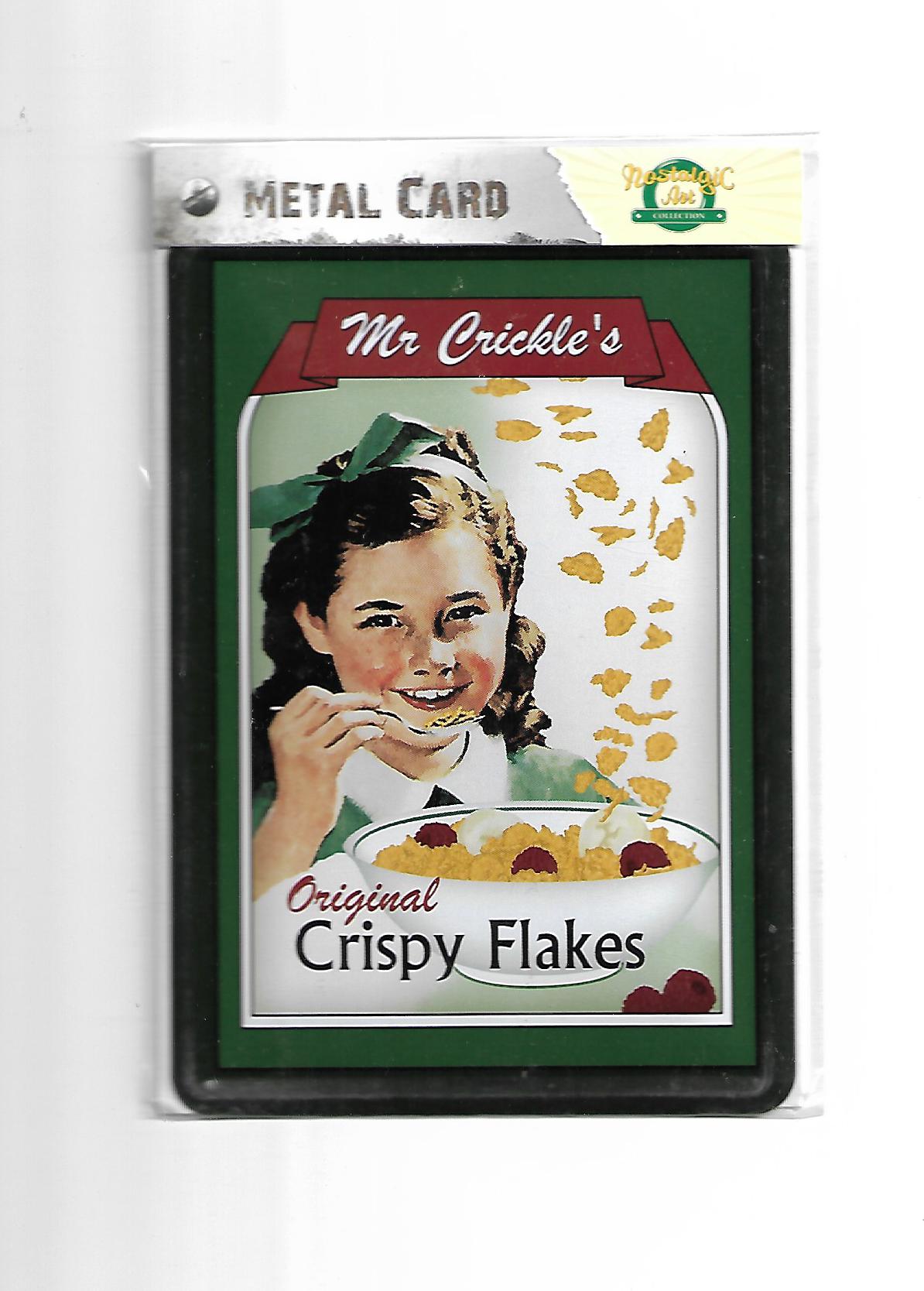 Blechpostkarte Kellog's Crispy Flakes (Nostalgic Art)