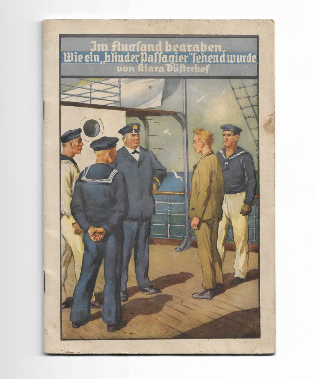 Romanheft Im Flugsand begraben.Wie ein blinder Passagier ...,Klara Düsterhoff,Christrosen
