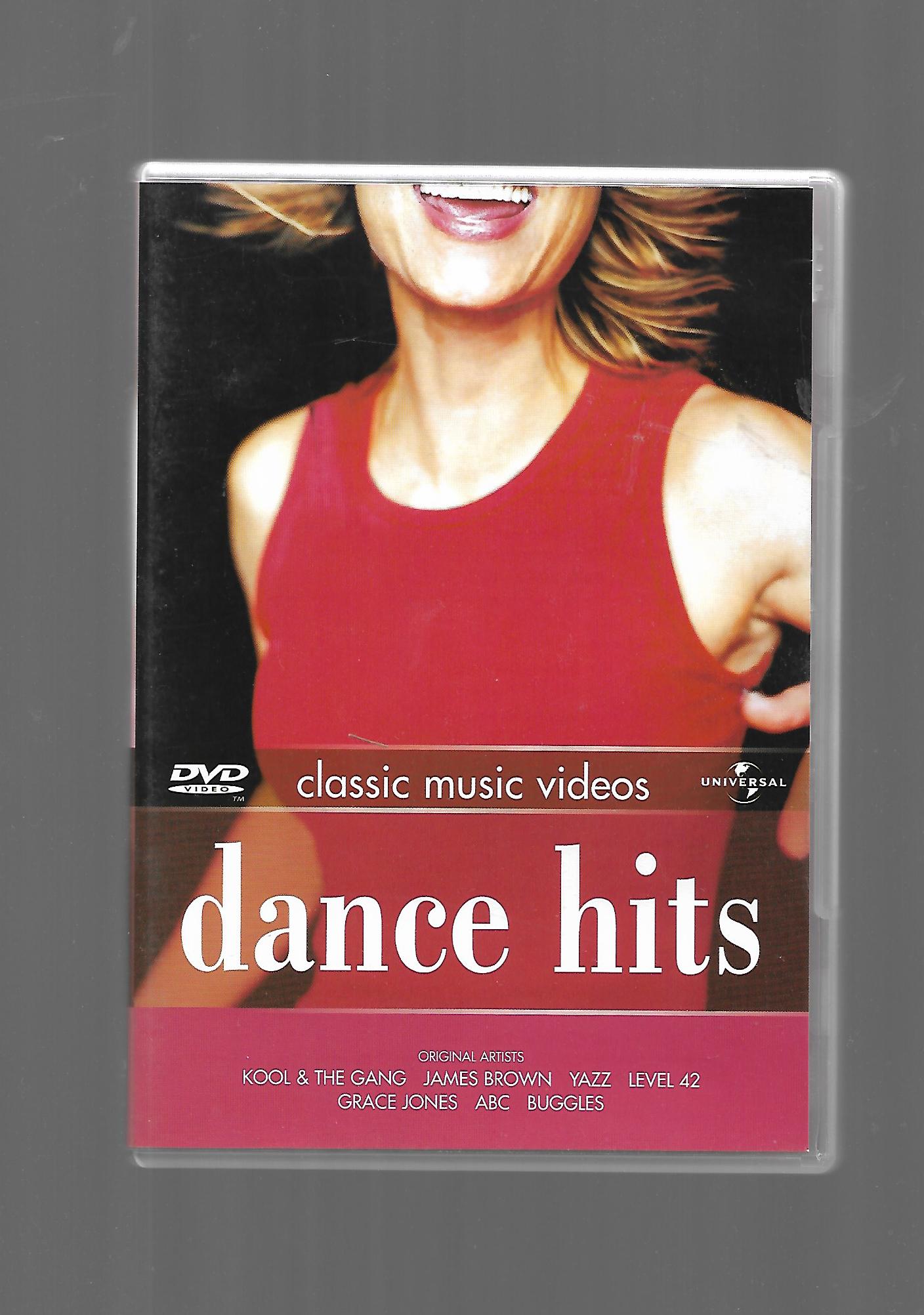 DVD  MUSIK - Dance Hits (Kool & The Gang, James Brown, Yazz, Level42, Grace Jones, ABC, Buggles) - gebraucht -