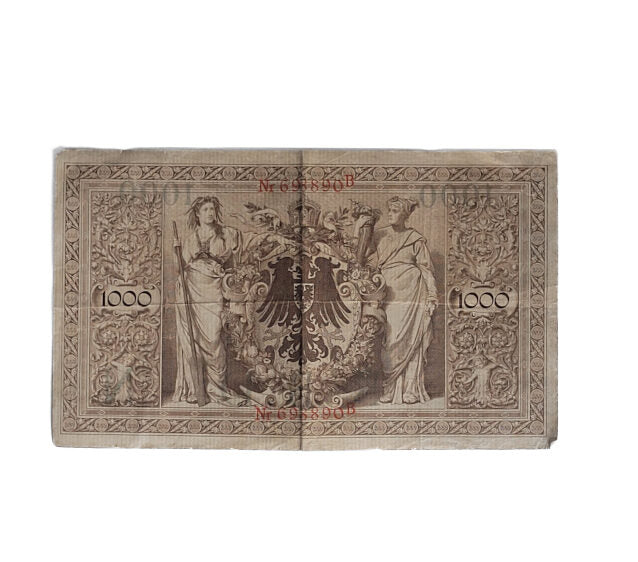 Dies & Das 1000 Reichsmark 1910 -original-