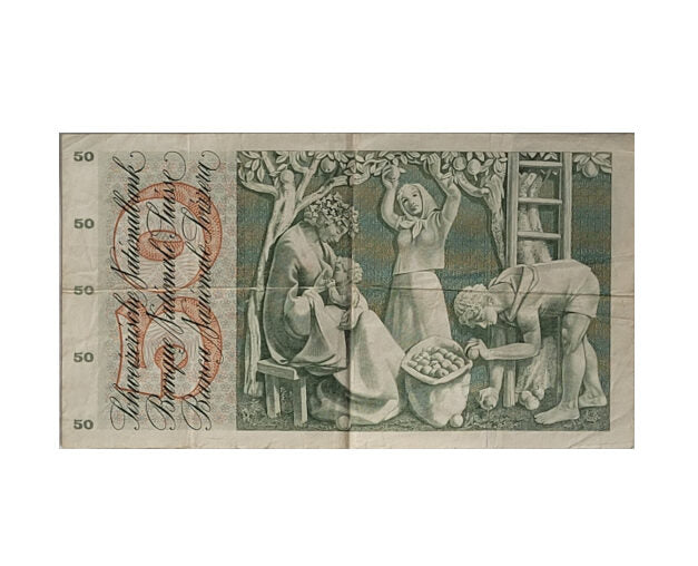 Dies & Das 50 Franken - Schweizer Banknote - original -