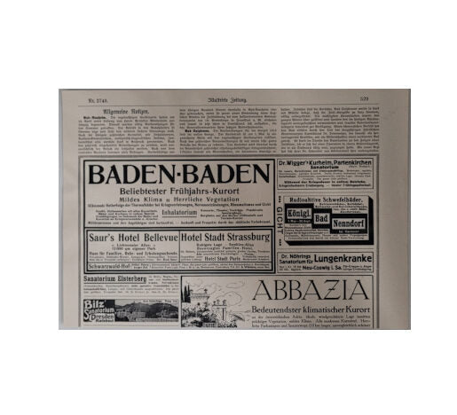 Dies & Das Zigarettenwerbung - Manoli Cigaretten Trustfrei - Illustrierte Zeitung - laminiert