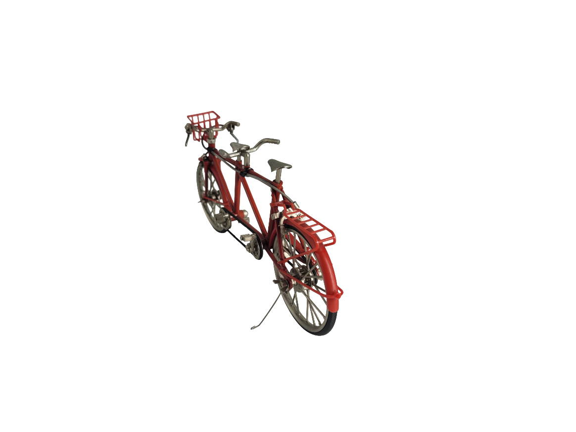 Dies & Das Miniatur-Fahrrad Tandem - Modell 1 : 6