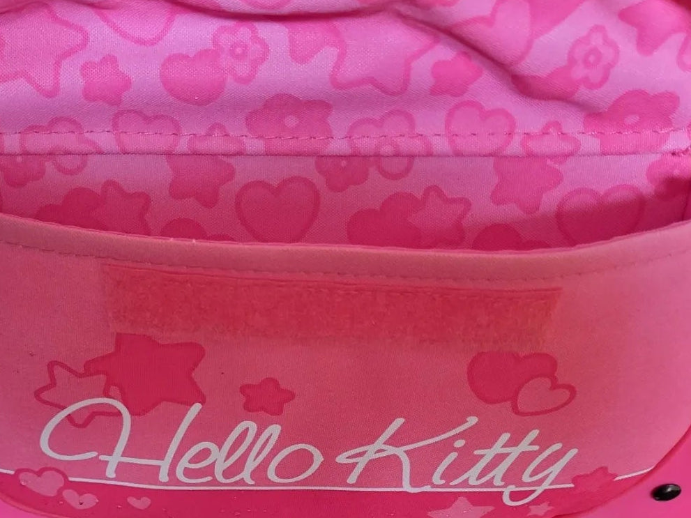 Dies & Das Hello Kitty - Schulranzen-Set - Pink mit Herzchen & Blümchen