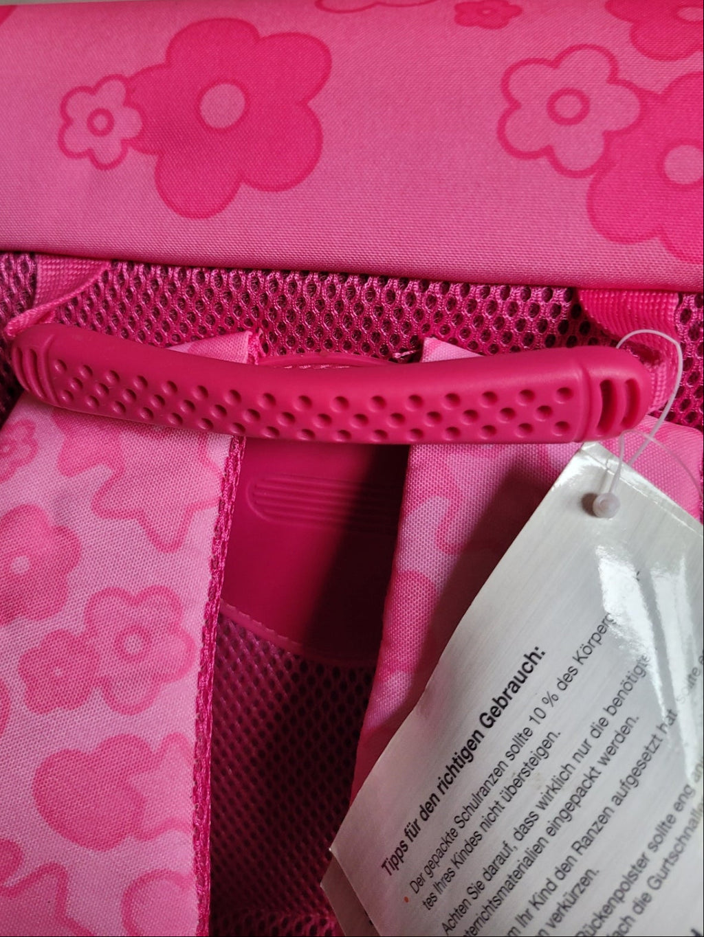 Dies & Das Hello Kitty - Schulranzen-Set - Pink mit Herzchen & Blümchen