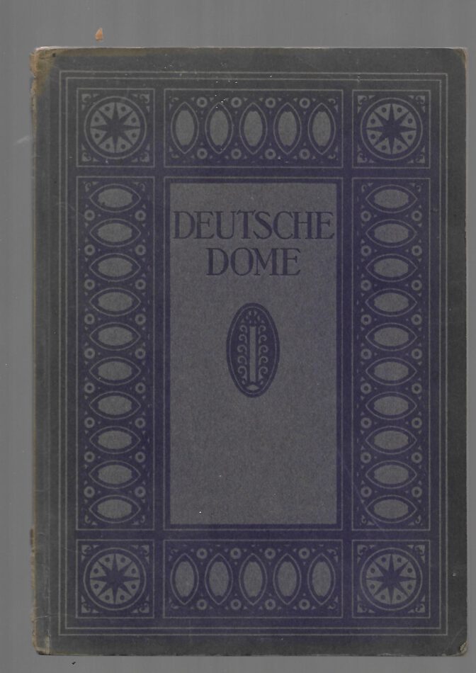 Architektur Wilhelm Pinder Deutsche Dome des Mittelalters