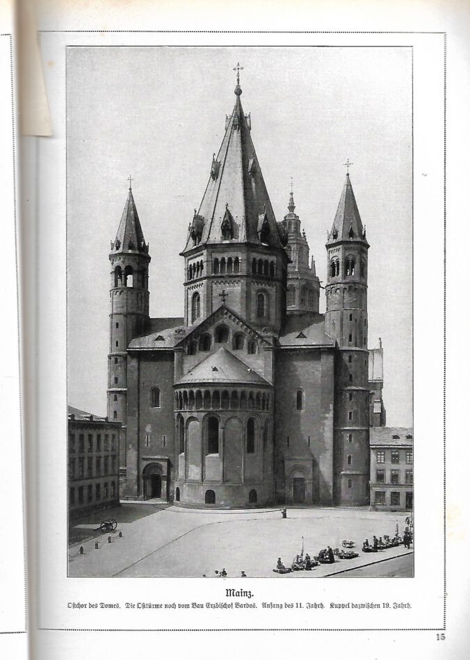Architektur Wilhelm Pinder Deutsche Dome des Mittelalters