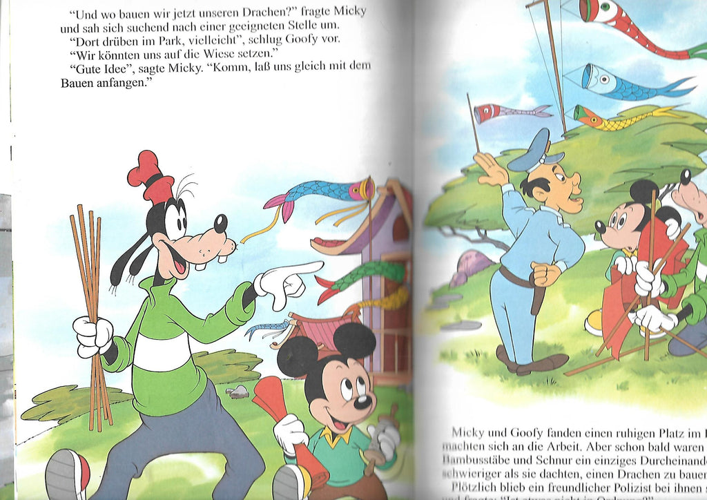 Kinderbuch Disney's Weltenbummler Die lustigen Drachen Ein Abenteuer in Japan Horizont Verlag 1993