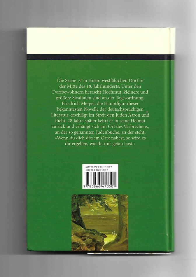Novelle Klassiker Die Judenbuche von Annette von Droste-Hülshoff Anaconda Verlag 2006