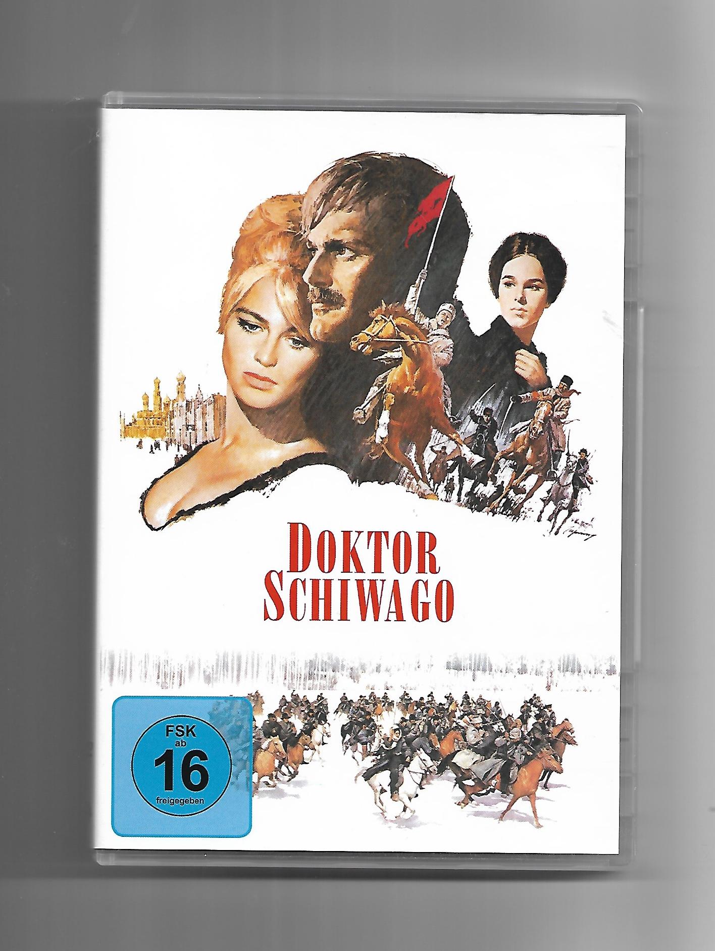 DVD Doktor Schiwago (mit Omar Sharif, Geraldine Chaplin) -gebraucht- FSK ab 16
