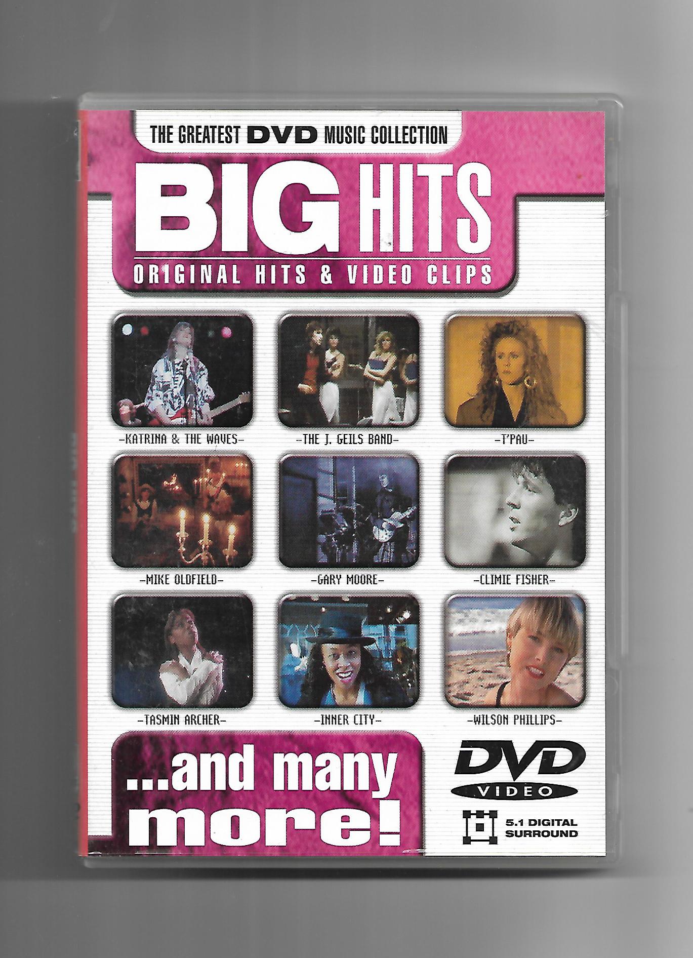 DVD MUSIK - The Greatest DVD Music Collection "BIG Hits" (Original Hits & Video Clips) Duran Duran, Mike Oldfield, Gary Moore,...