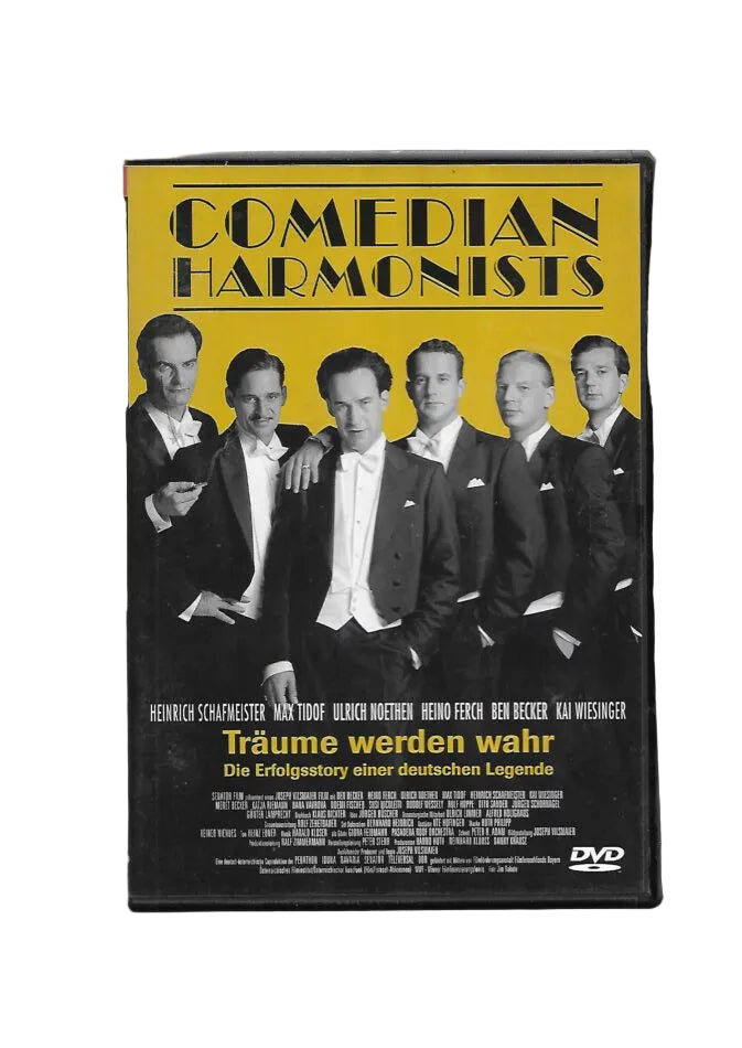 „DVD Comedian Harmonists – Träume werden wahr, Musikfilm von Joseph Vilsmaier mit Ulrich Noethen & Heino Ferch, EAN 743215989929, Universum Film, FSK 6“