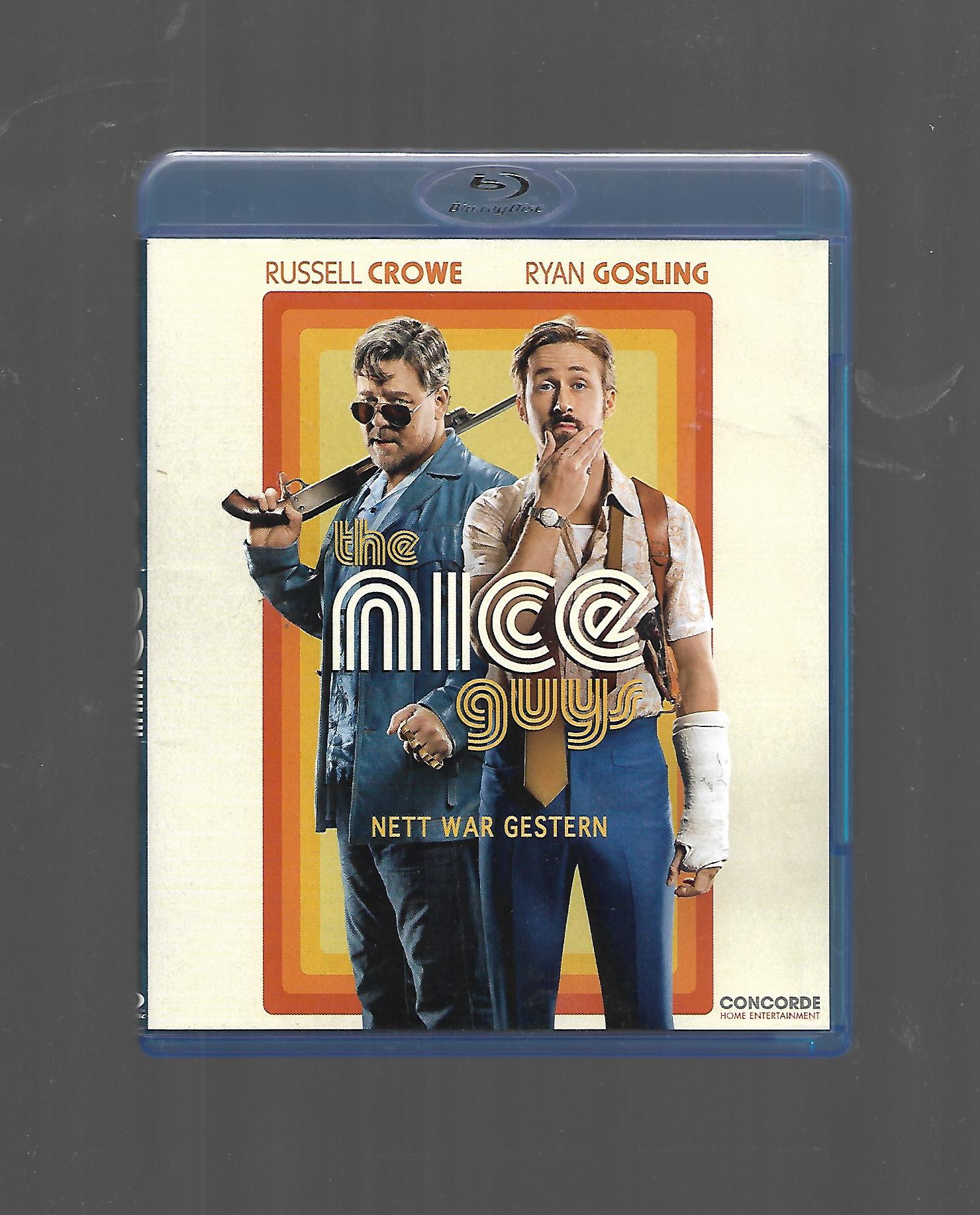 „Blu‑ray ‚The Nice Guys – Nett war gestern‘ mit Russell Crowe, Crime‑Comedy/Action, Deutsch, gebraucht, kopiergeschützt