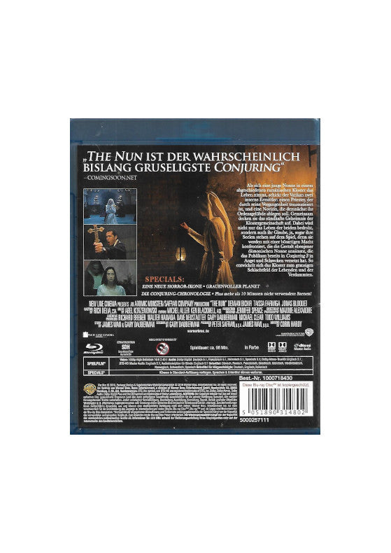 DVD The Nun - aus 2018 (Blu Ray) FSK ab 16