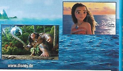 DVD Vaiana - Das Paradies hat einen Haken - zeigt zwei Szenenbilder
