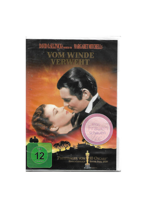DVD Vom Winde verweht - Glark Gable - Vivien Leigh Warner Home Video -OVP