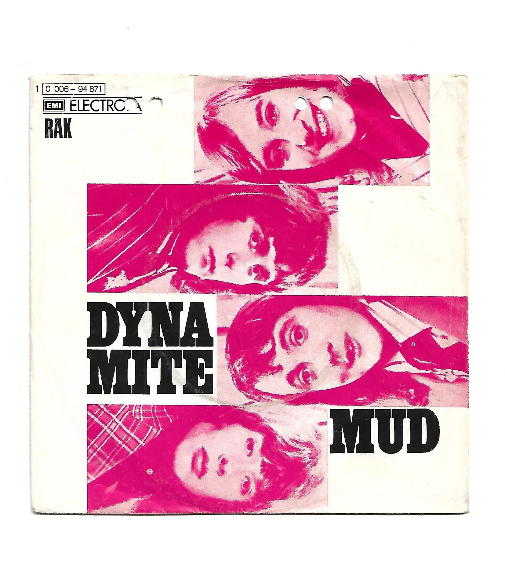 Flohmarkt Vinyl Single Mud Dynamite  RAK Emi Electrola 1973