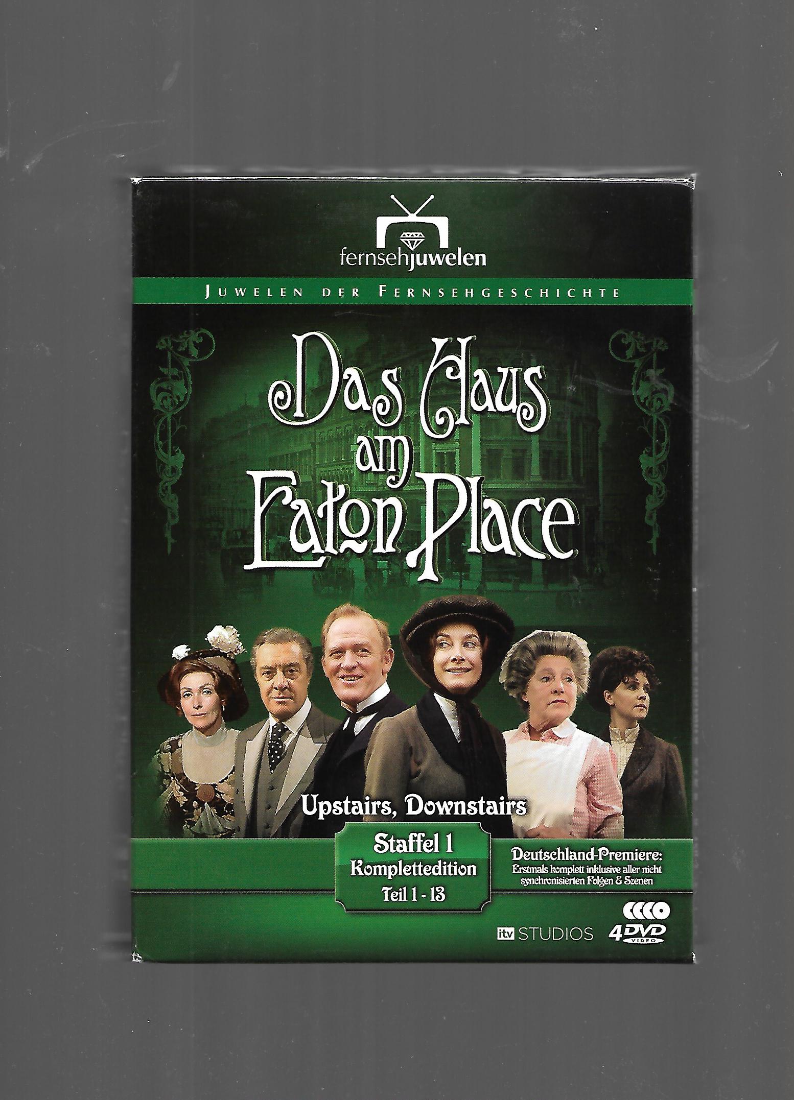 DVD Fernsehjuwelen Das Haus am Eaton Place Staffel 1 Teil 1 - 13 4 DVD im Schuber Gordon Jackson