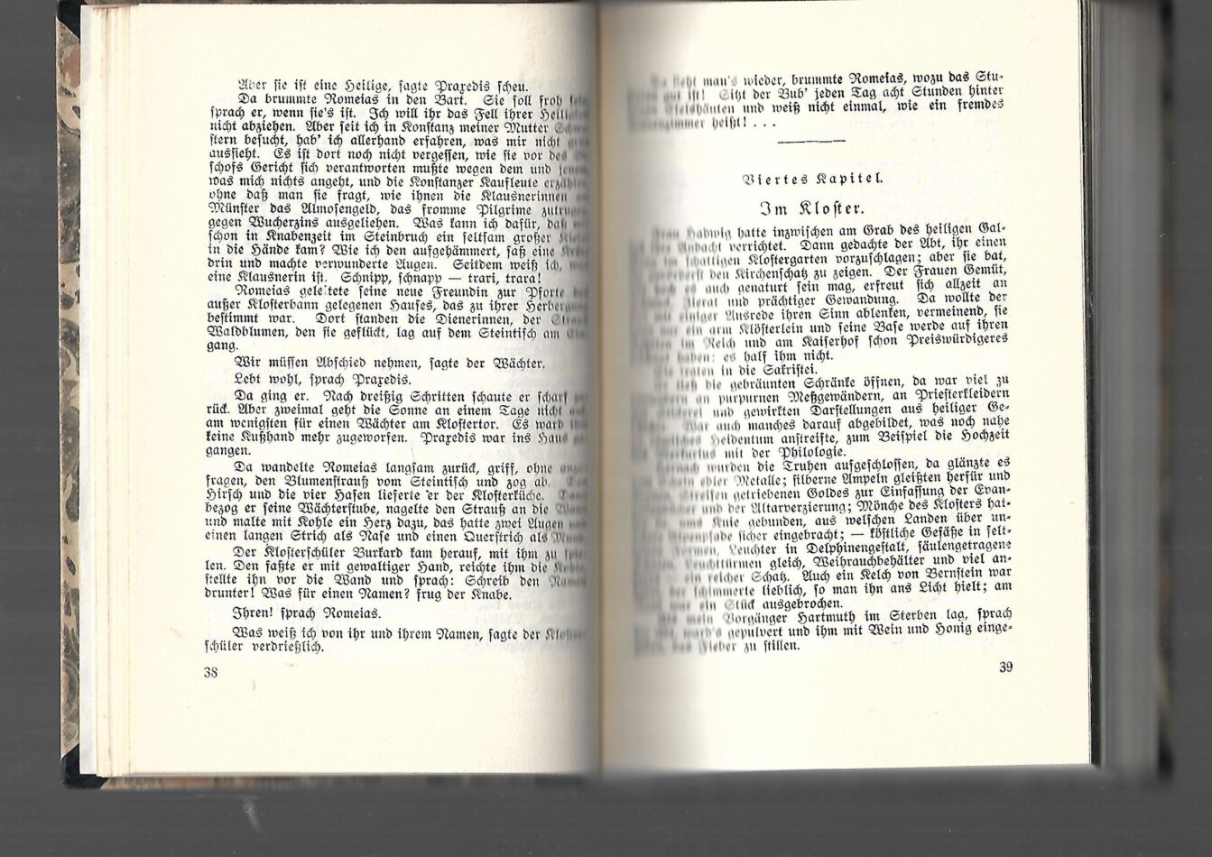 Historischer Roman Josef Victor von Scheffel Ekkehard - Verlag Martin Maschler - Berlin