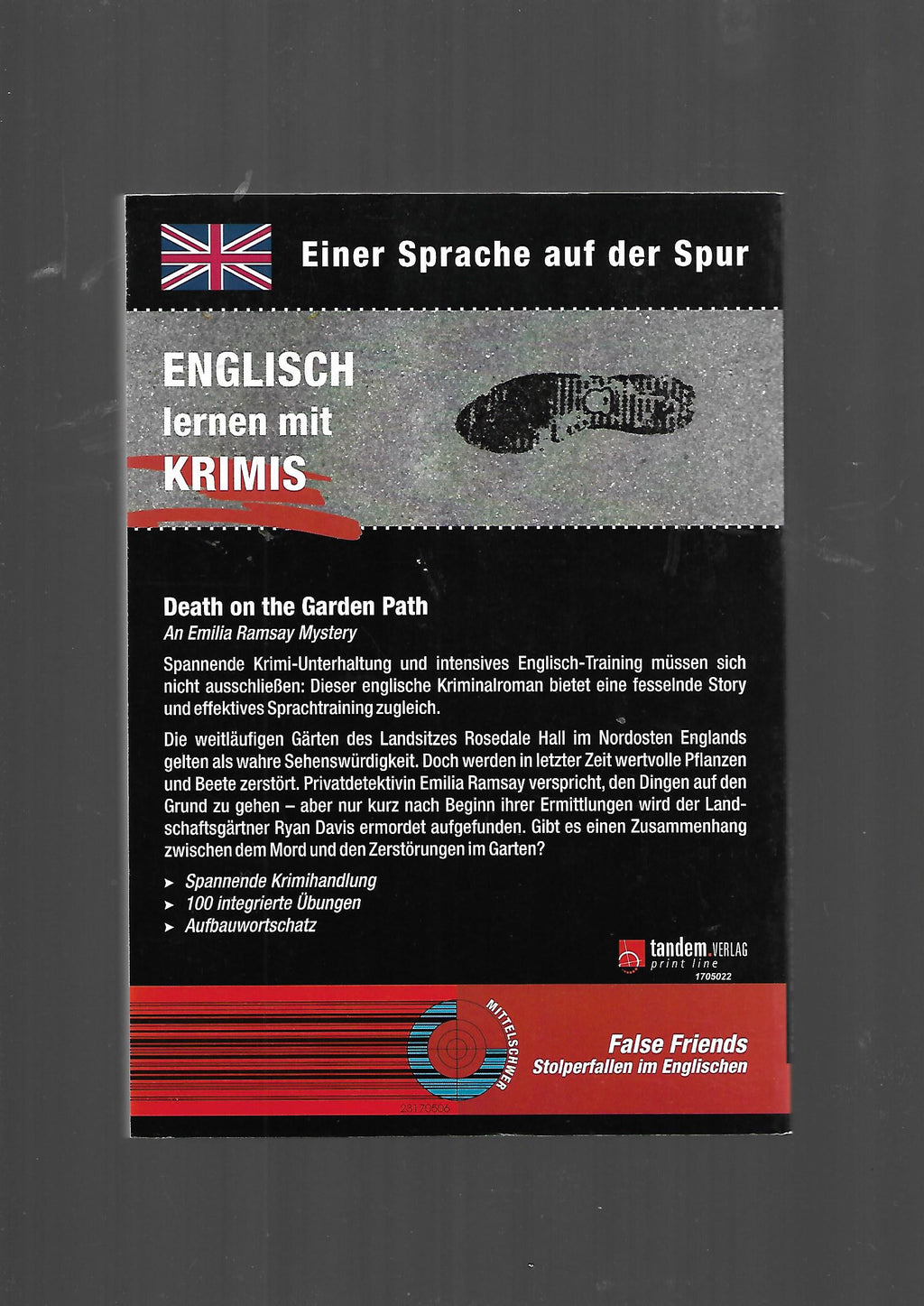 Death on the Garden Path Tandem Verlag Englisch lernen mit Krimis Taschenbuch gebraucht guter Zustand