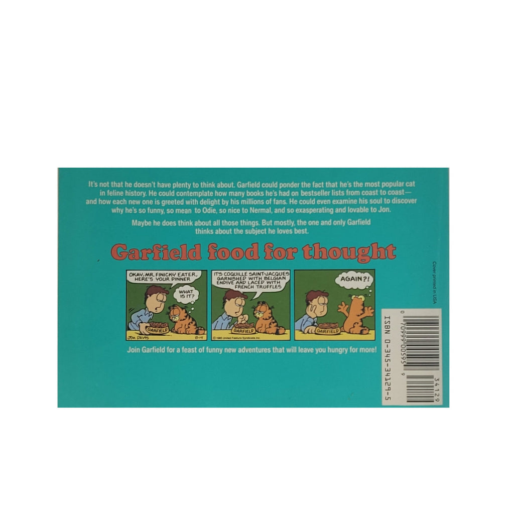 Garfield Food for Thought Jim Davies Ballantine Books 1987 Taschenbuch Englisch gebraucht guter Zustand