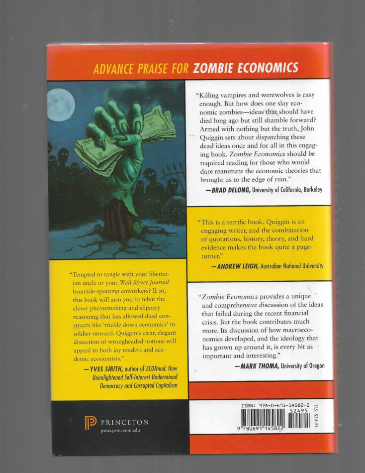 Englisch Zombie Economics by John Quiggin