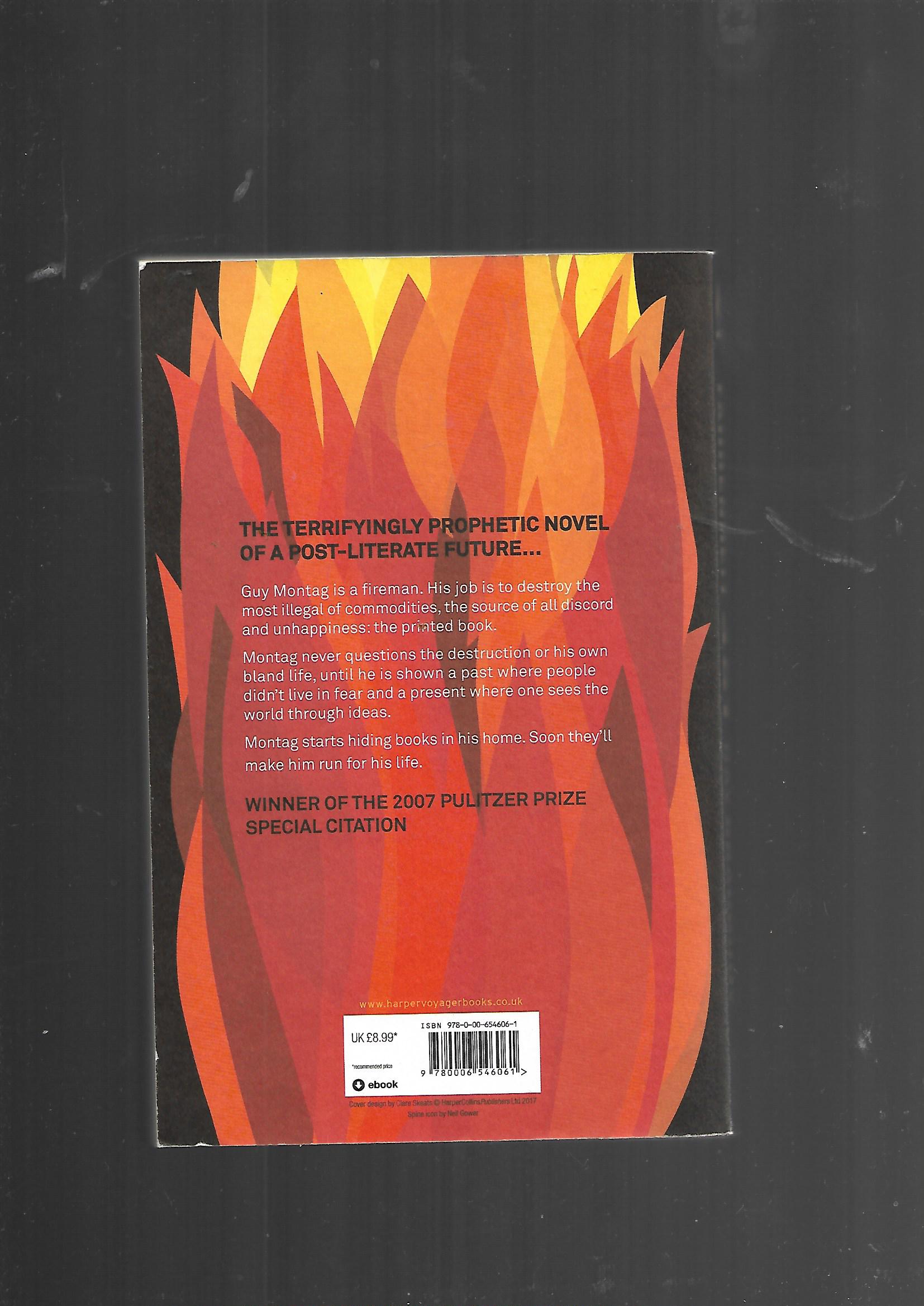 Fahrenheit 451 Ray Bradbury HarperCollins UK Taschenbuch Englisch gebraucht guter Zustand