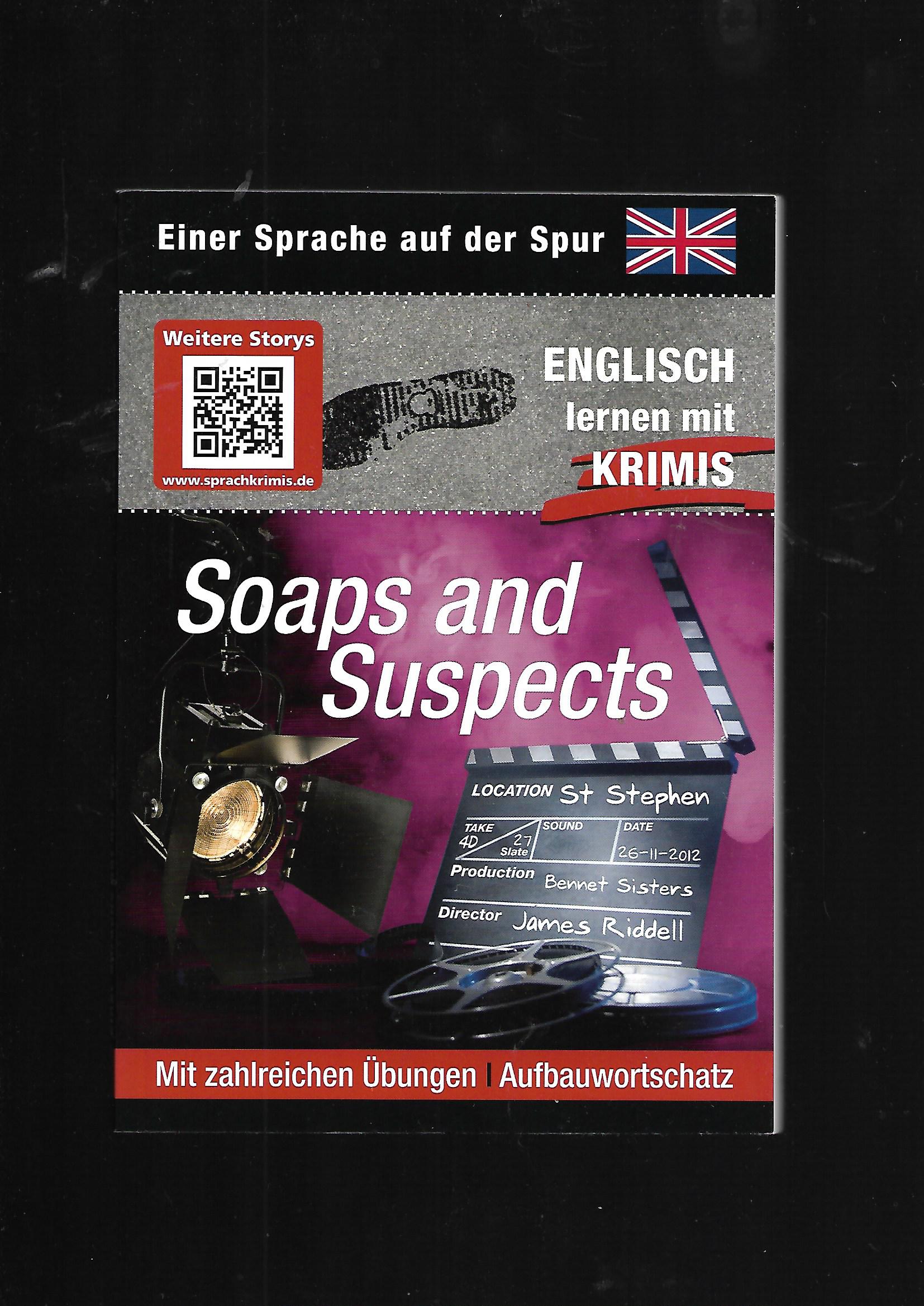 Soaps and Suspects Tandem Verlag Englisch lernen mit Krimis Taschenbuch gebraucht guter Zustand.