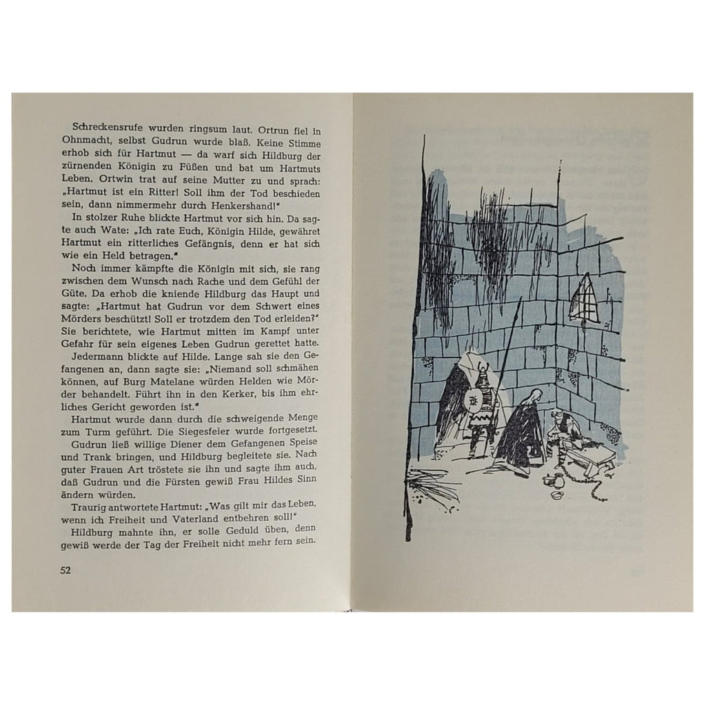 Erzählungen GJB Thomas Trent (Bearb.)- Deutsche Heldensagen - Göttinger Jugendbücher 1961