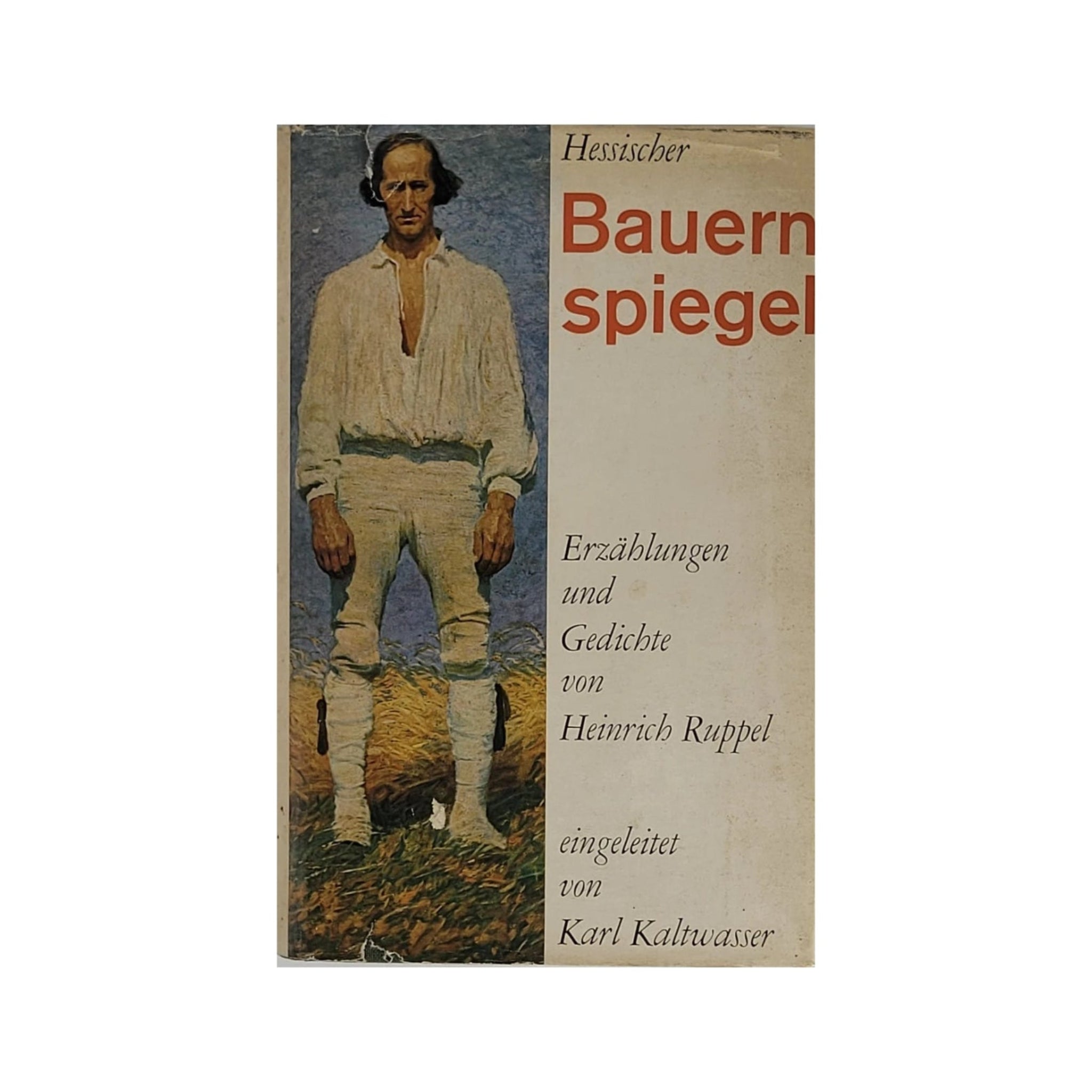 „Gebundenes Buch Hessischer Bauernspiegel von Heinrich Ruppel, mit Zeichnungen von Otto Ubbelohde, 1961 – Erzählungen und Gedichte aus dem hessischen Landleben im klassischen Hardcover.“