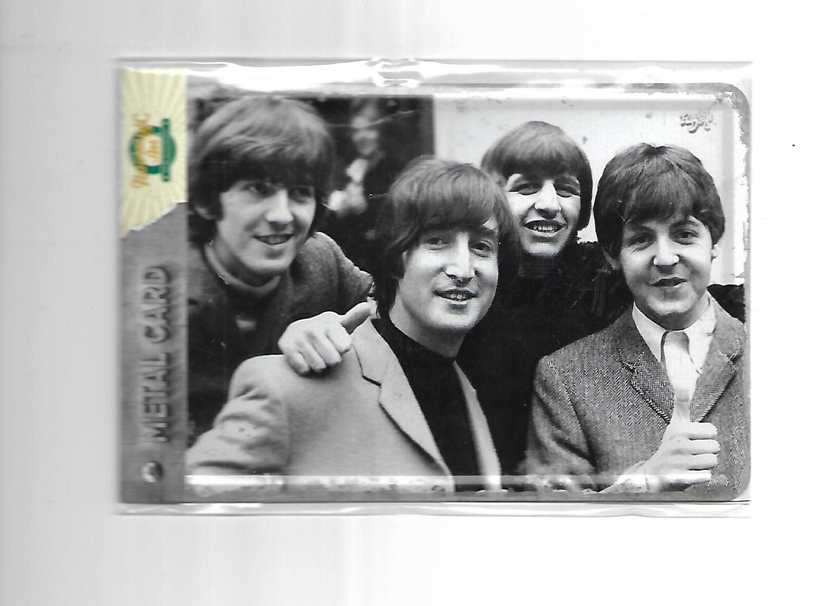 Blechpostkarte Beatles - The Fab4 - Abbey road (Nostalgic Art)