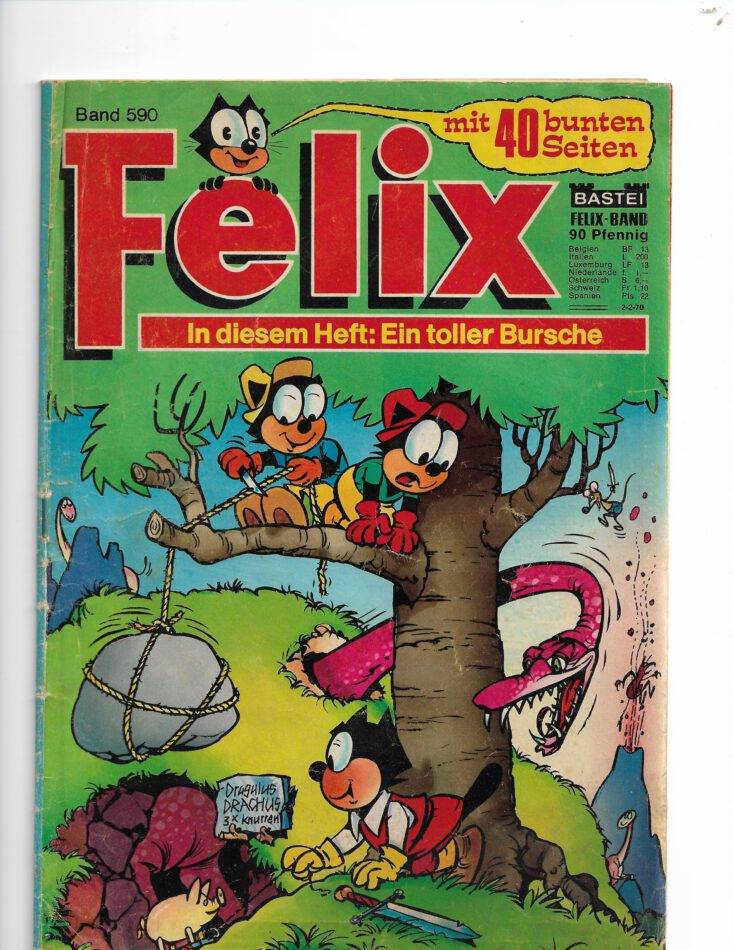 Comic Felix Nr. 590 Bastei Verlag
