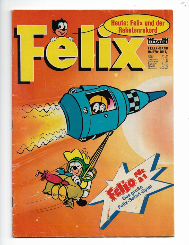 Comic Felix Nr. 679 Bastei Verlag