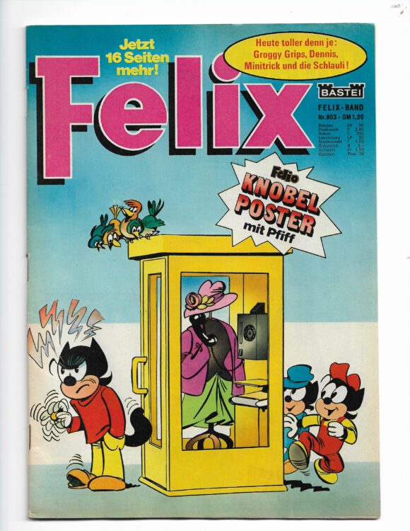 Comic Felix Nr. 803 Bastei Verlag
