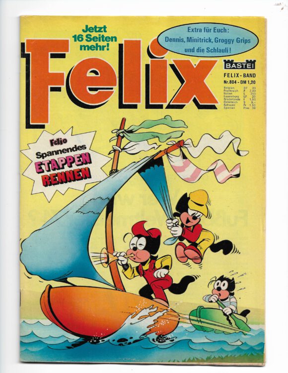 Comic Felix Nr. 804 Bastei Verlag