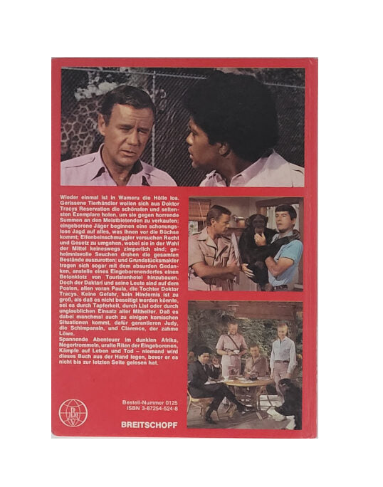Fernseh-Nostalgie Ivan Tors - Daktari - Gefahr für Wameru - Breitschopf-Verlag 1973