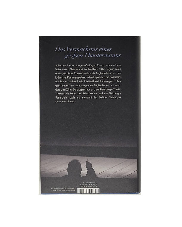 Film-Bibliothek Jürgen Flimm Mit Herz und Mund und Tat und Leben Kiepenheuer & Witsch 2024