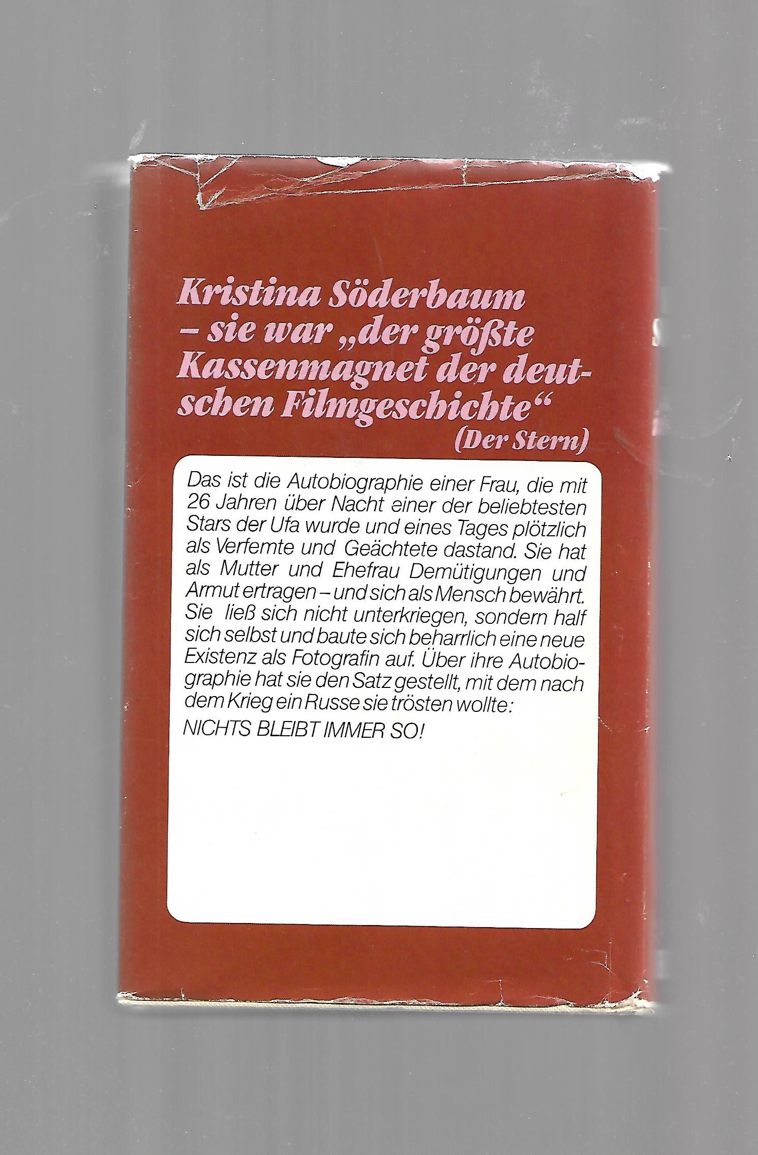 Belletristik Kristina Söderbaum Nichts bleibt so - Rückblenden Hestia Verlag 1984