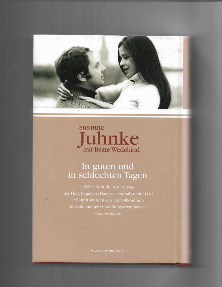 Susanne Juhnke In guten und in schlechten Tagen Droemer 2003 gebunden 409 Seiten gebraucht 
