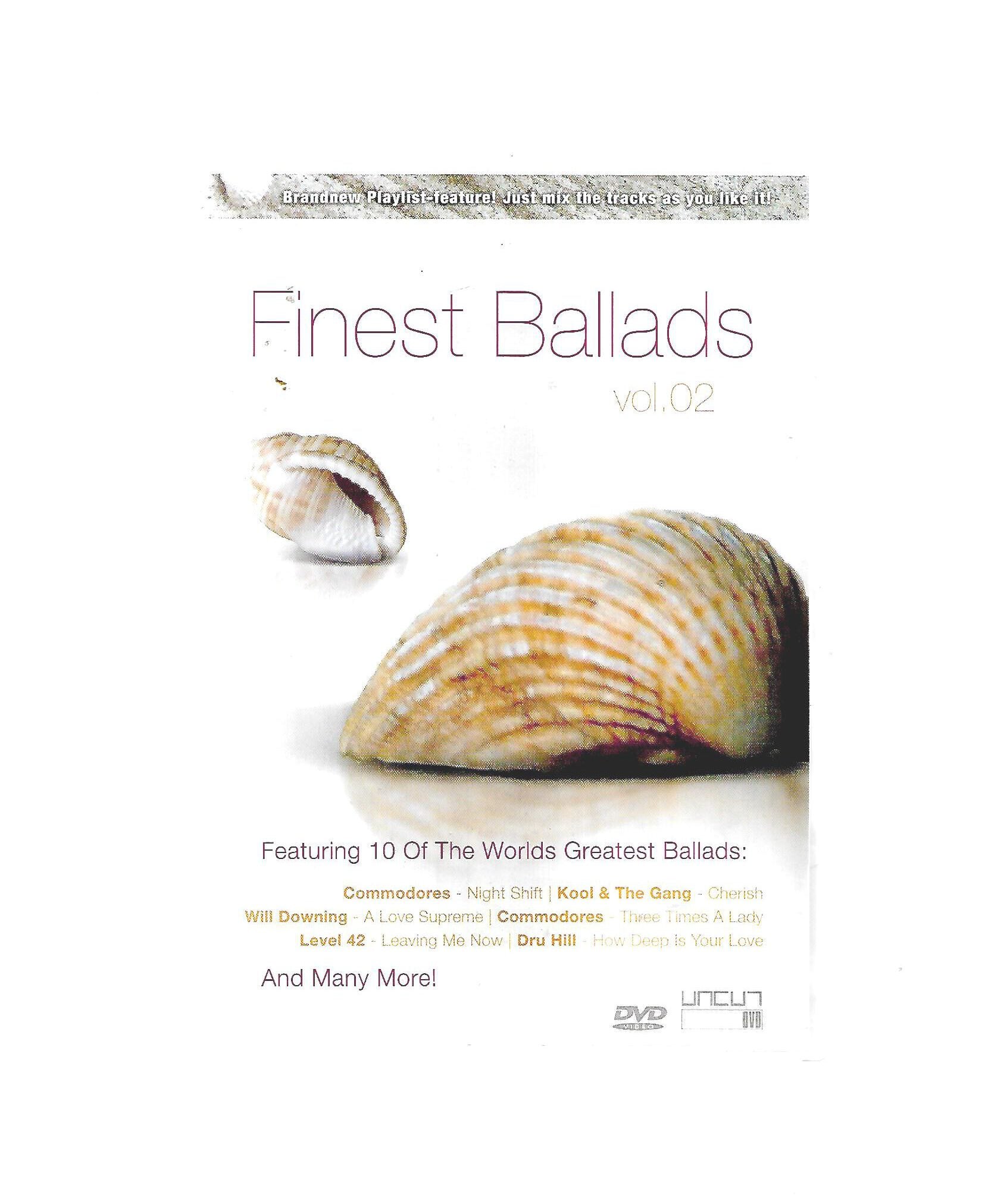 DVD Finest Ballads Vol. 02 Dru Hill How deep is your love u.a aus 2004