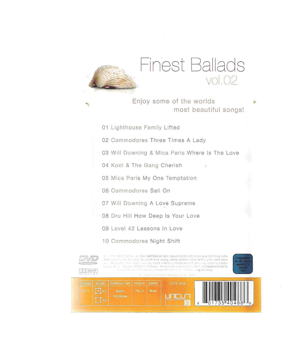 DVD Finest Ballads Vol. 02 Dru Hill How deep is your love u.a aus 2004