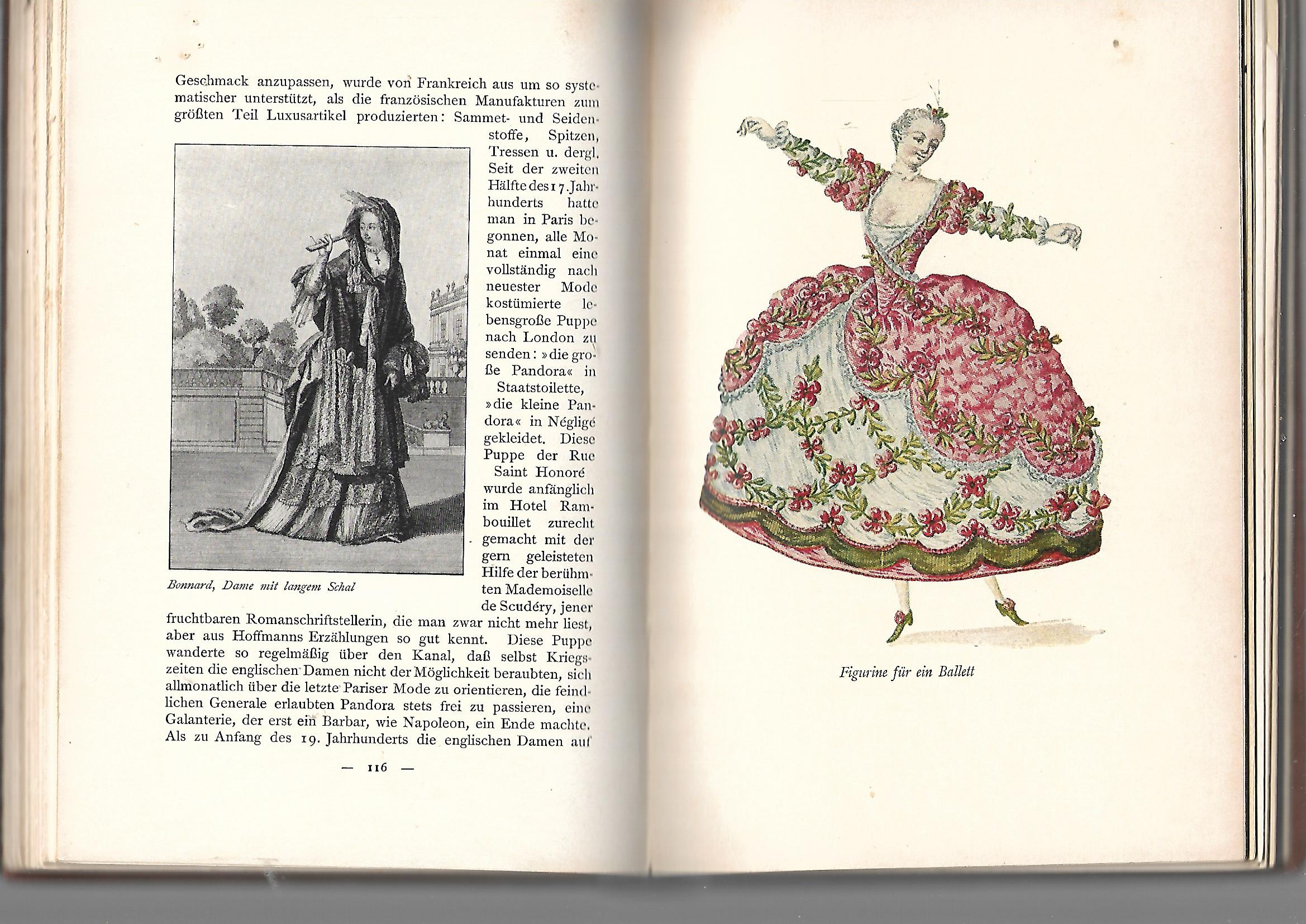 Kulturgeschichte Oskar Fischel Die Mode Menschen und Moden im achtzehnten Jahrhundert Verlag F. Bruckmann 1909