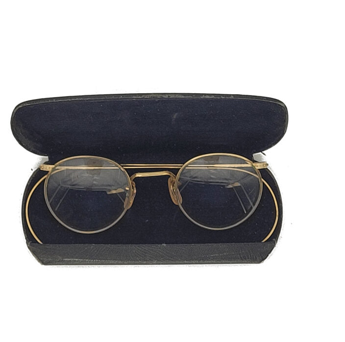 Dies & Das Antike Brille mit Gespinstbügeln 1/10 - 12 K GF