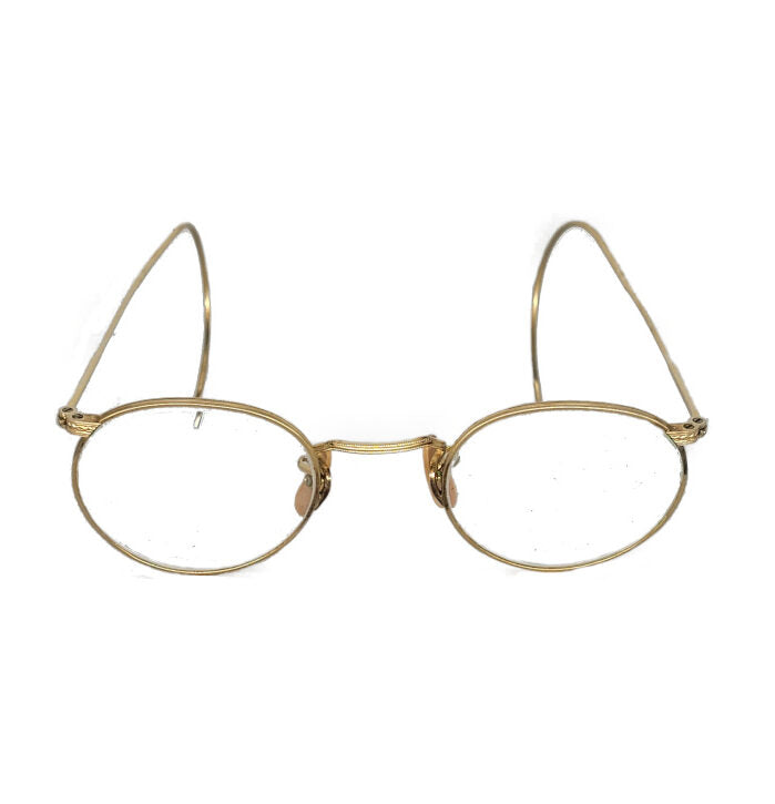 Dies & Das Antike Brille mit Gespinstbügeln 1/10 - 12 K GF