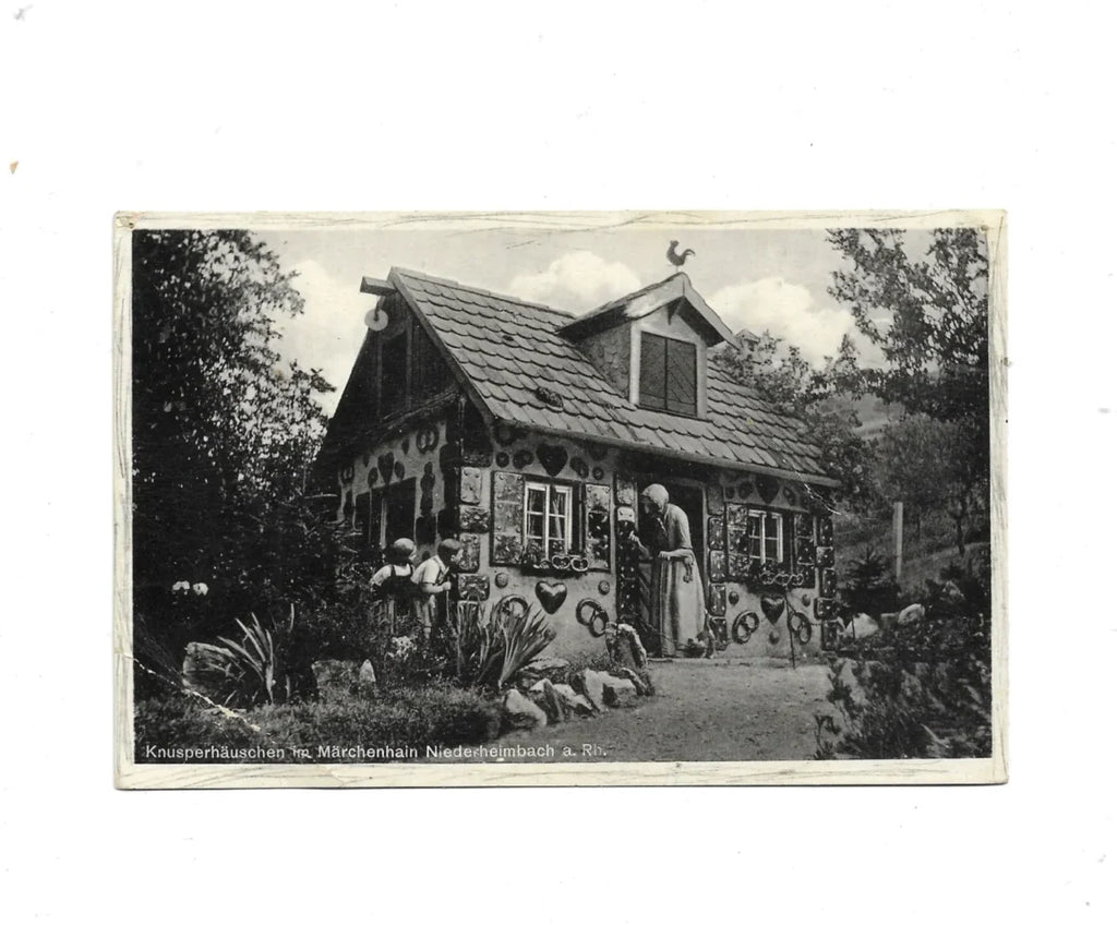 Postkarte Ansichtskarte Märchenpark Niederheimbach Hänsel und Gretel