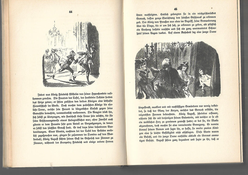 Zeitgeschichte Franz Kugler Gezeichnet von Adolph Menzel Geschichte Friedrich des Grossen Verlag E.A. Seemann ca 1922