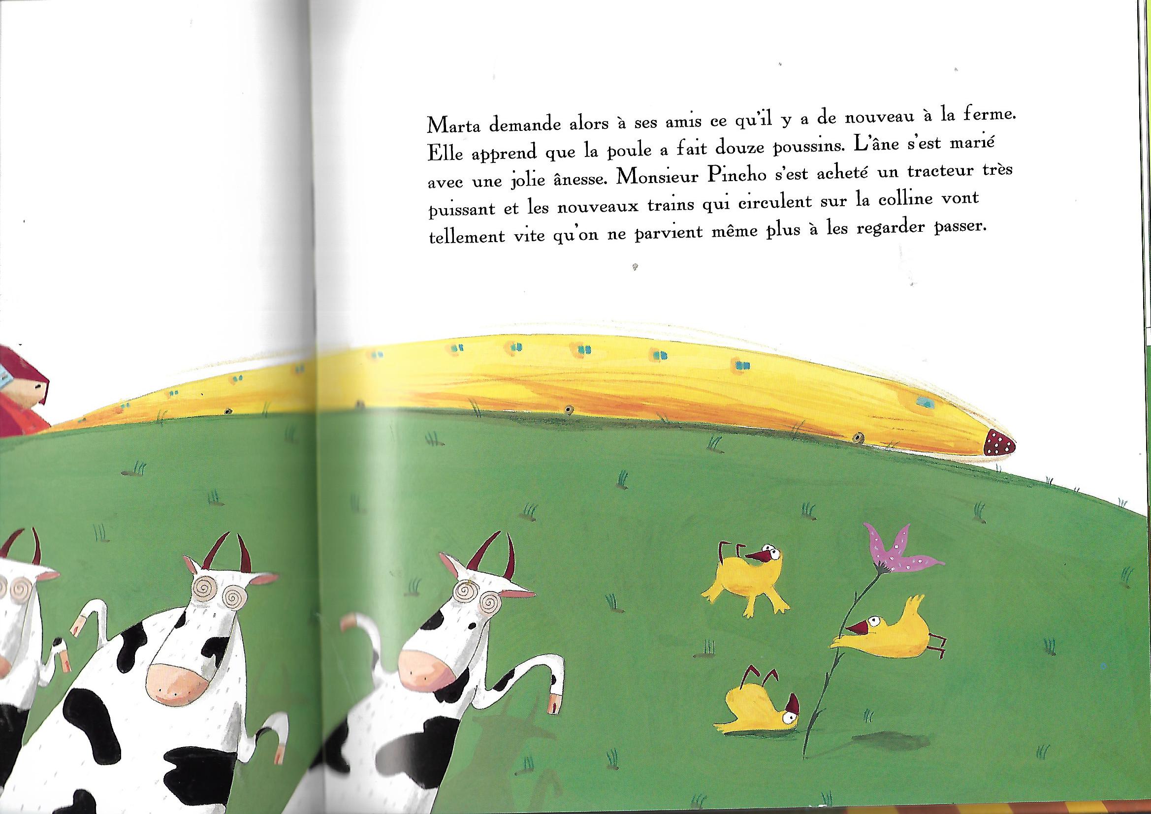 „Zullo / Albertine – Le retour de Marta, La Joie de Lire 2008, französisches Kinderbuch“