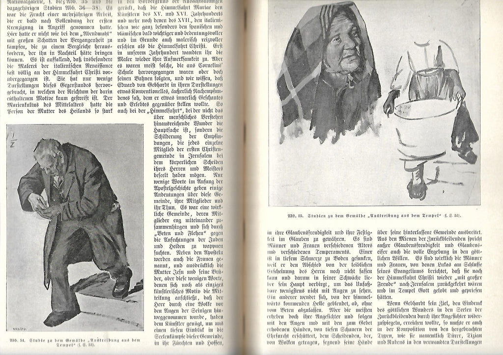 Kunst Adolf Rosenberg Künstlermonographien E.v. Gebhardt Liebhaberausgabe Bd. 38 Verlag von Velhagen & Klasing 1899